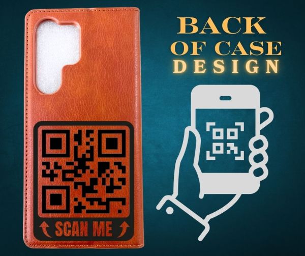 Customised Smartphone Flip Case with Slide Pocket - Image 3